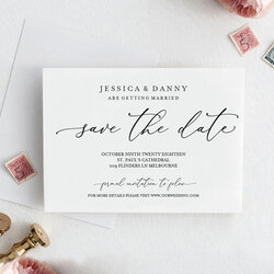 The Highest Quality Save Date Designer Follow Template