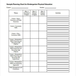Champion Lesson Plan Template In Physical Education Lessons