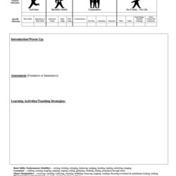 Lesson Plan Template For Printable Download Ethical Worksheet Behavior Marketing Page Thumb Big