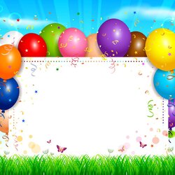 Birthday Party Invitation Wording Samples To Choose From Frenzy Background Card Kids Balloons Invitations
