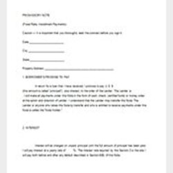 Smashing Promissory Notes Free Word Excel Format Download Note Form Template Unsecured