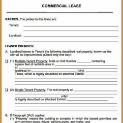 Outstanding Free Lease Agreement Template Word South Africa