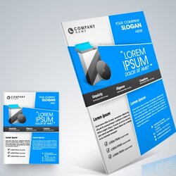 High Quality Stylish Business Flyer Template Design Free Download Format Templates Vector Cover