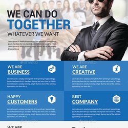 Preeminent Corporate Flyer Template Business Templates