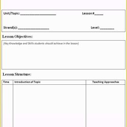 Champion Lesson Plan Template Free Teachers Printable Daily Teacher Preschool Of Emergent Curriculum