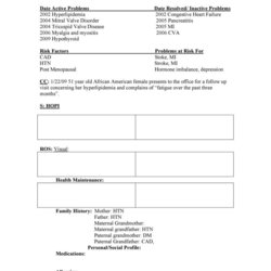 Fantastic Soap Note Examples Templates Template