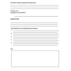 Fantastic Soap Note Examples Templates Template Lab