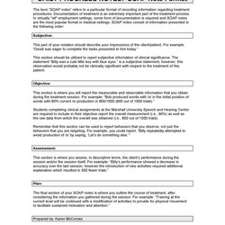 Sterling Sample Soap Note Template
