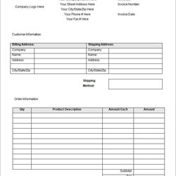 Smashing Invoice Template Free Word Excel Documents Download Width