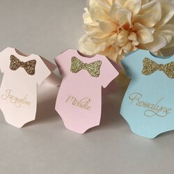 Perfect Baby Shower Place Cards Seating Chart