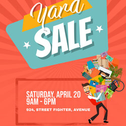 Superlative Yard Sale Flyer Template Database Garage Poster Templates Posters Source Edit Designed Ts