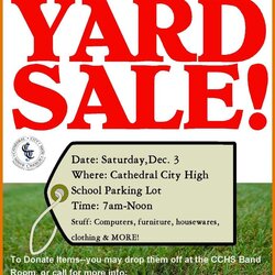 Superior Yard Sale Flyer Template