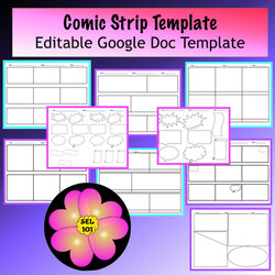 Superior Comic Strip Template Word Perfect Ideas Individually Squares Either Original