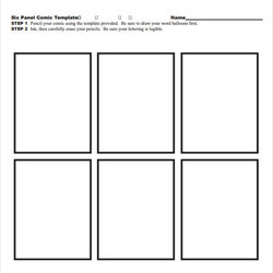 Free Sample Comic Templates In Template Blank