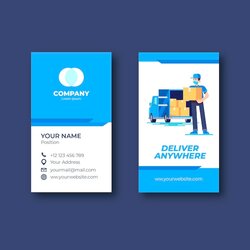 Supreme Free Vector Double Sided Business Card Template