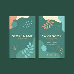 Champion Double Sided Business Card Template Free Vector Ready Print