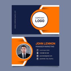 High Quality Premium Vector Double Sided Business Card Template