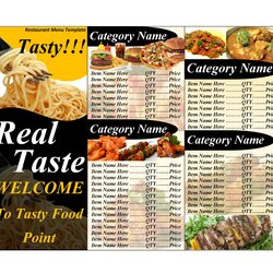 The Highest Standard Printable Restaurant Menus Menu Templates