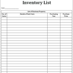 Capital Free Printable Office Supply List Template Templates