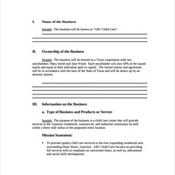 Superb Free Sample Business Plan Templates In Google Docs Ms Word Template