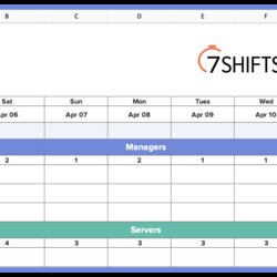 Preeminent Restaurant Side Work Checklist Template Database Excel Scheduling