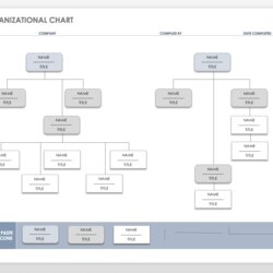 Eminent Free Organization Chart Templates For Word Organizational