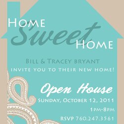 Wizard Paisley Home Sweet Housewarming Invitation Announcement Digital House Open Invitations Party Wording