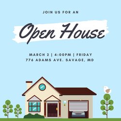 Great Business Open House Invitation Templates Free Printable For