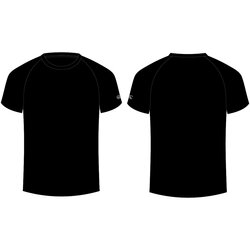 Wizard Black Plain Shirt Front And Back Best
