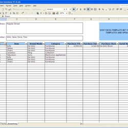 Very Good Free Printable Inventory Sheets Spreadsheet Template For Excel Templates Business Microsoft Blank