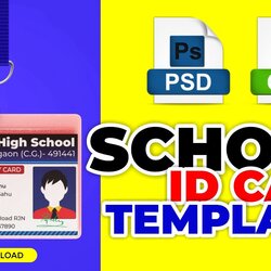 Supreme Download School Id Card Template Identity And File