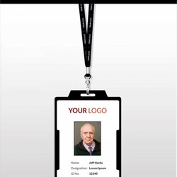 Admirable Printable Teacher Id Card World Holiday How To Create Template Free In Word With Throughout