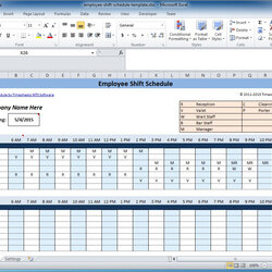 Cool Work Schedule Spreadsheet Excel For Monthly Template Employee Shift Next Free And