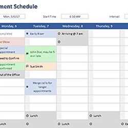 Magnificent Work Schedule Template For Excel Weekly
