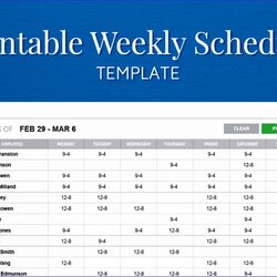 Brilliant Excel Work Schedule Template Employee Scheduling Beautiful Doc Free Templates For Word And Of