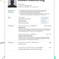 Cool Resume Templates For Google Docs Examples Including Free