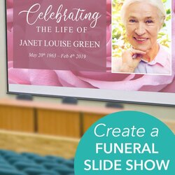 Perfect Celebration Of Life Template Funeral