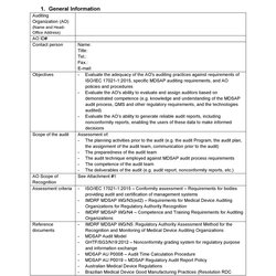 Admirable Free Audit Report Templates Internal Reports Template