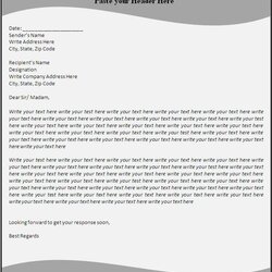 Proposal Letters Free Word Templates Letter Template Formats Button