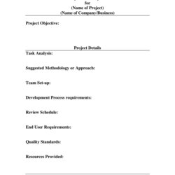 Admirable Request For Proposal Template Download Free Documents Word