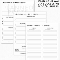 Splendid Printable Business Plan Template Awesome Free Blog And Planner