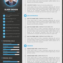 Outstanding Template Professional Templates Curriculum Format Vitae Resume Sample Excellent Examples Quality