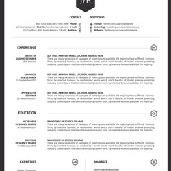 The Highest Quality Free Modern Resume Templates Minimalist Simple Clean Design Microsoft Template Word