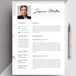 Tremendous Professional Resume Template Editable In Ms Word Curriculum Vitae Templates Size Modern Digital