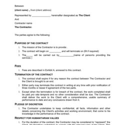 Wizard Consulting Contract Template Download Free Documents For Word