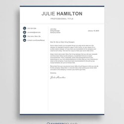 Free Cover Letter Templates For Microsoft Word Download In