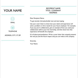 Fantastic Free Cover Letter Templates For Microsoft Word And Google Docs Template Doc Resume