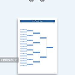 Capital Free Family Tree Chart Diagram