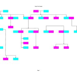 Superior Family Tree Templates Word Excel Template