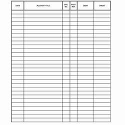 Swell Double Entry Accounting Template Awesome With Journal General Printable Ledger Spreadsheet Paper